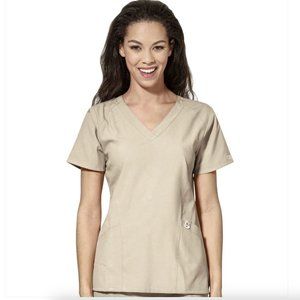 WonderWink Khaki Scrub Set